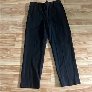 Structure Black Dress Pants Classic Straight-Leg 30x32